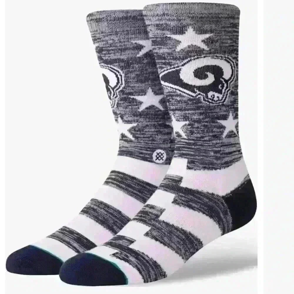 Stance Los Angeles Rams banner crew socks Men’s size Large (9-12)